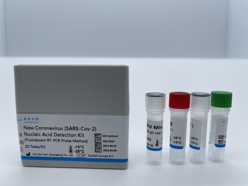 Novo kit de detección de ácidos nucleicos do coronavirus (SARS-Cov-2).