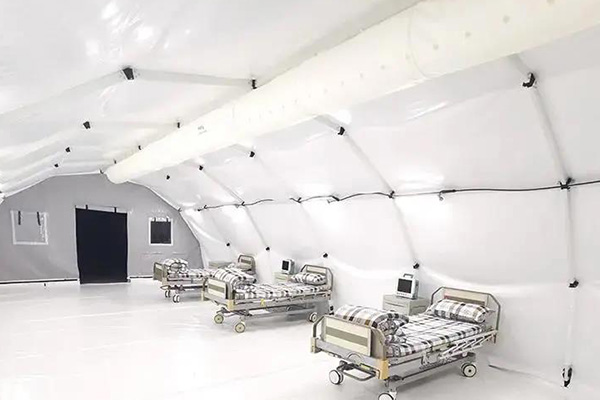 Sistema de oxigênio hospitalar de cabine móvel