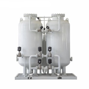 Màquina generadora de nitrogen del sistema de generació de nitrogen d'alta puresa del 95% al ​​99%.