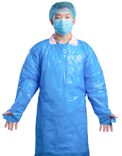 The correct use method and sequence of putting on and taking off the medical disposable isolation gown