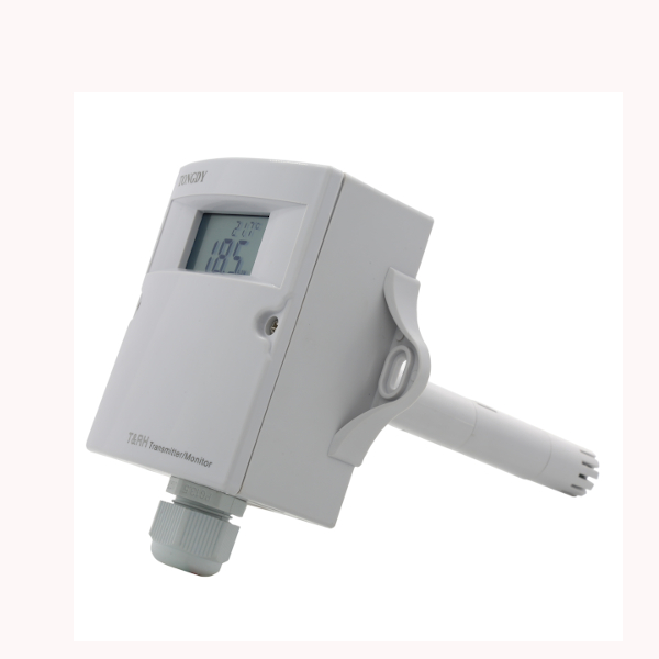 Oddajnik senzorja temperature in vlažnosti, visoka natančnost z izbirnim LCD zaslonom, In-duct za sisteme HVAC in BAS BMS Predstavljena slika