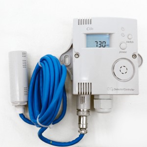 Vendita calda per a China Detector di diossidu di carbonu CO2 Monitor Temperature Humidity Meter Tester di qualità di l'aria