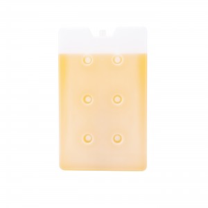 1200 ml HDPE-Eisbeutel, PCM-Platte, halten 2–8 Grad für die medizinische Kühllagerung von Impfstoffen, Kunststoff-Hart-Gefrierschrank, Gel-Eisbox, Ziegel