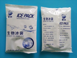 250 g/500 g gela za hladilne pakete za dostavo mesa Gel za dostavo hrane, zamrzovalnik za večkratno uporabo