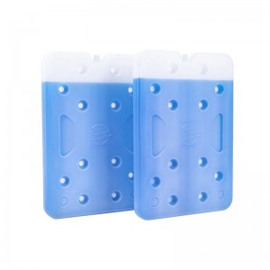 1300ml Reusable Blue Ice Freezer Pack Ice Gel Block bakeng sa Mokotla o Pholisang