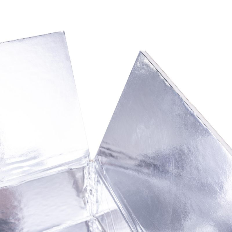 прилагодено печатење Изолирана термална кутија Алуминиумска хартиена кутија за фитнес оброк Подготовка за испорака на ладен синџир