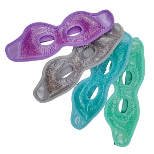Ice Eye Mask Cold Eye Mask Frozen with Plush Backing for Headache, Migraine