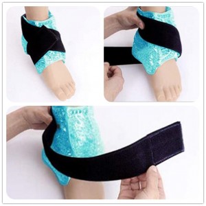 Nursing ice pack Cold and hot pack ankle, arm and leg ice pack can be frozen in refrigerator and heated in microwave oven