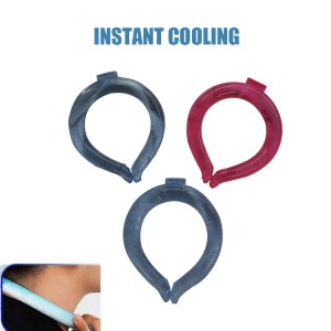 Phase change cooling ice collar, PCM solid liquid constant temperature collar, outdoor sports cooling collar