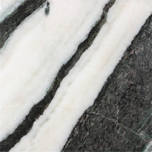 चायनीज क्लासिक बुक मॅच पांडा पांढरा नैसर्गिक दगड