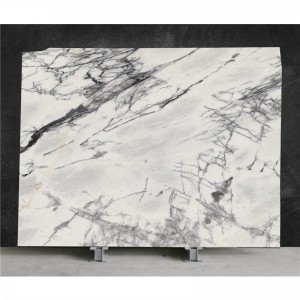Turcijas ceriņu dabīgais marmora materiāls grīdai