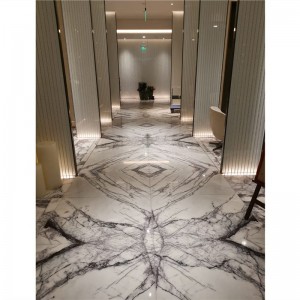 Materiale in marmo naturale lilla turco per pavimento