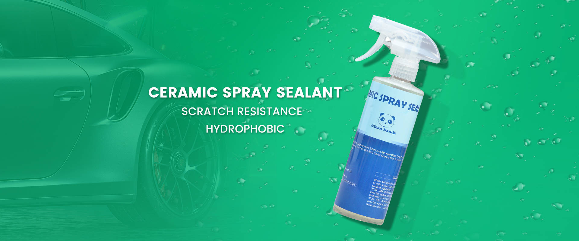 ceramic spray sealant ປ້າຍໂຄສະນາ