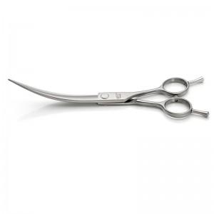 SUS440C Professional Pet grooming Extreme Curved Scissors With 40 Degrees