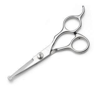 Small Size Safety Pet Hairdressing Scissors With Round Tip For Dog Cat