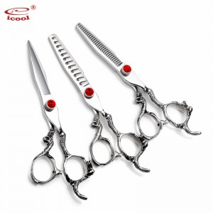 \”Cheap - 6.0 Professional Dragon Handle Hairdressing Scissors Set – Icool