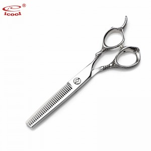 Hot Sell Hair Scissors Set With Engraved Handle