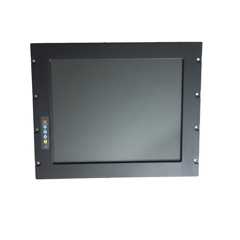Monitor przemysłowy LCD o przekątnej 19 cali i wysokości 9U do montażu w stojaku