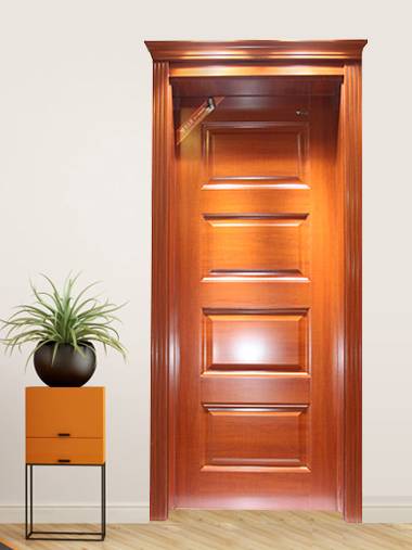 China Cheap price Solid Wood Closet Doors - MDF Compound Door 32 – SCM