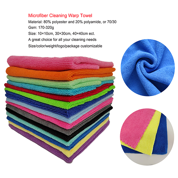 China Factory Manufacturer Wholesale Microfiber Cleaning Towels for Carwash Detailing Washing