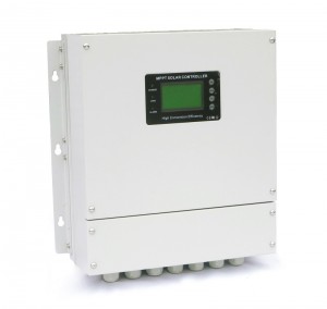 Utomhus High Power MPPT Solar Charge Controller, kompakt design, lättare, vattentät IP67