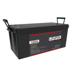 عمده فروشی باتری Lifepo4 25.6V120AH، باتری لیتیومی استاندارد، تعویض باتری سرب اسید