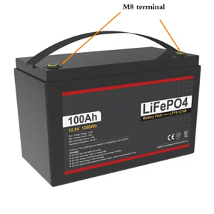 Grosir baterai lifepo4 12.8V menggantikan baterai asam timbal, paket baterai lithium paling populer, LFP12.8V100AH ​​Baterai siklus hidup panjang Fosfat Besi Litium