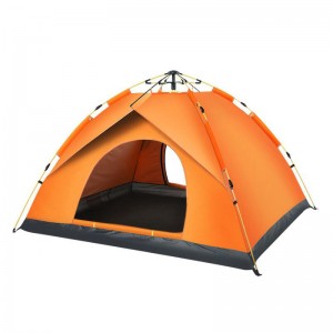 Семеен шатор за кампување за 2/4 лица Преносен инстант шатор Автоматски шатор водоотпорен ветровито за планинарење планинарење во кампување