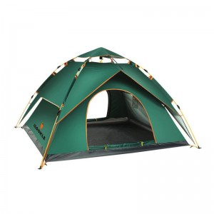Tente de camping Tente familiale 2/4 personnes Tente extérieure double couche