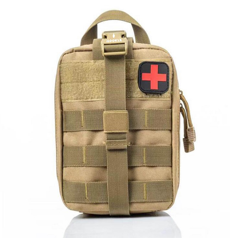 MOLLE meditsiiniline kott EMT esmaabikott, ärarebitav IFAK-i taktikaline kott välitingimustes esiletõstetud pildi jaoks