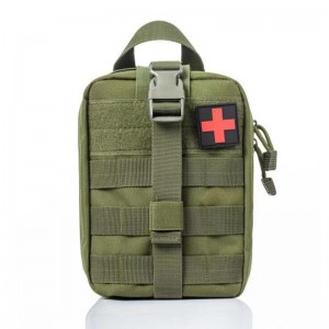 MOLLE Medical Pouch EMT First Aid Pouch Rip-Away IFAK Tactical Utility Pouch alang sa Outdoor