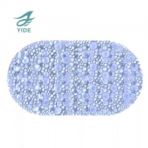 YIDE Top Design Eco-friendly Non Slip Bath Tub Mat Anti Slip Shower Mat in Bathroom