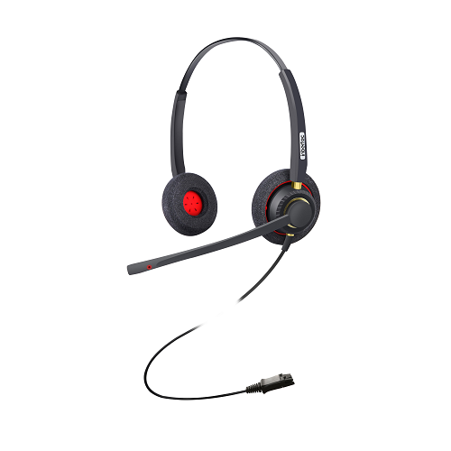 UB800DP מקצועי בינוראל Contact Center אוזניות ביטול רעשים