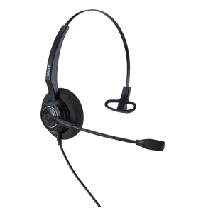 Headset foar kontakt sintrum mei noise cancelling Mikrofoan