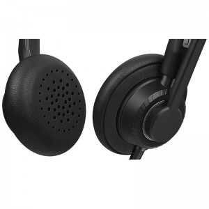 UB815DM Dual Ear AI Noise Cancelling Headset