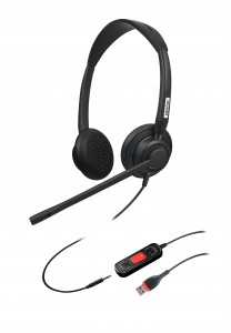 УСБ-слушалки со поништување на шумот од микрофонот