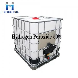 Mai ƙera Kyakkyawan Farashin Hydrogen Peroxide 50% CAS: 7722-84-1