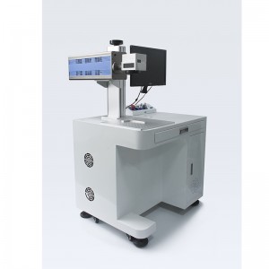 Statický laserový značkovací stroj Co2 pro plastové PVC PE