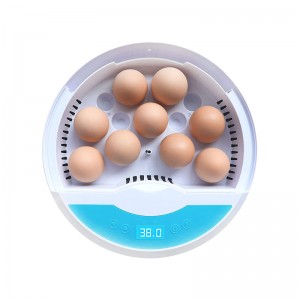 Inkubator HHD 9 mesin penetasan otomatis dengan lilin telur LED