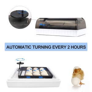 Дигитален инкубатор за јајца, инкубатор за шрафирање со 9-35 јајца со целосно автоматско вртење јајца и контрола на температурата, автоматско извлекување за живина со LED свеќник за пилешко, патка, препелица, гуска, птици