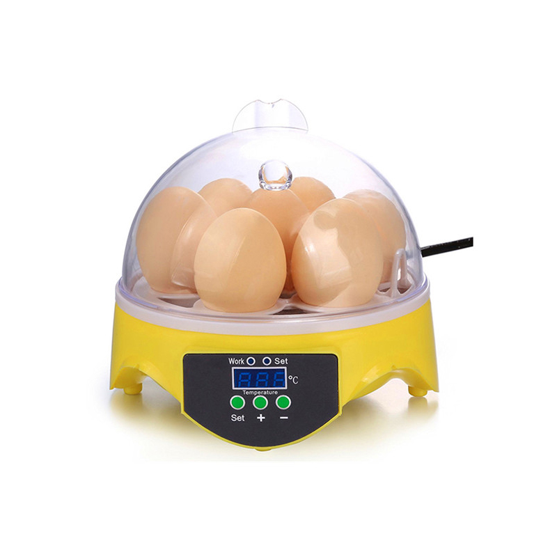 Инкубатор мини 7 јаја машина за валење кокошијих јаја се користи у кући