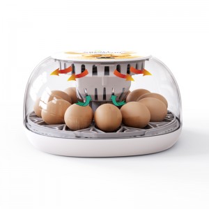 Tabaka me vezë shumëfunksionale e kontrollit automatik të temperaturës Wonegg për inkubatorin me 12 vezë