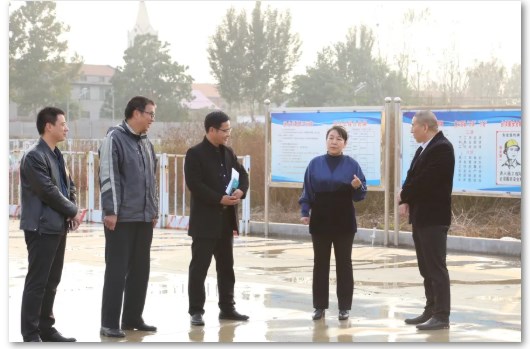 Даи Ли, постојан член на Општинскиот комитет Џинжу и министер за работа на обединетиот фронт, ја посети Hebei Cici Co., Ltd.