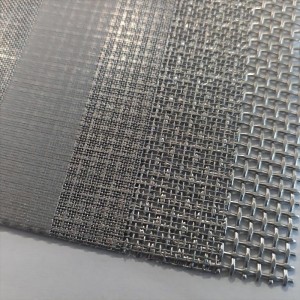 Productos de filtración industrial de malla sinterizada de tejido cuadrado