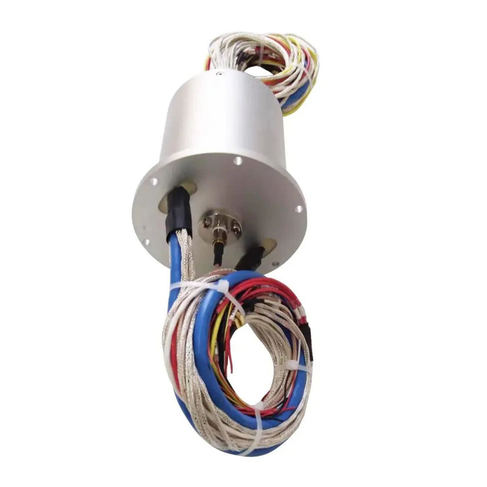 Ingiant 80mm solid shaft slip ring for engineering machinery