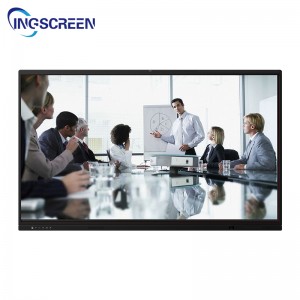 Ingscreen Pro Series Interactive Whiteboard Flat Panel Display With Induction Loop System