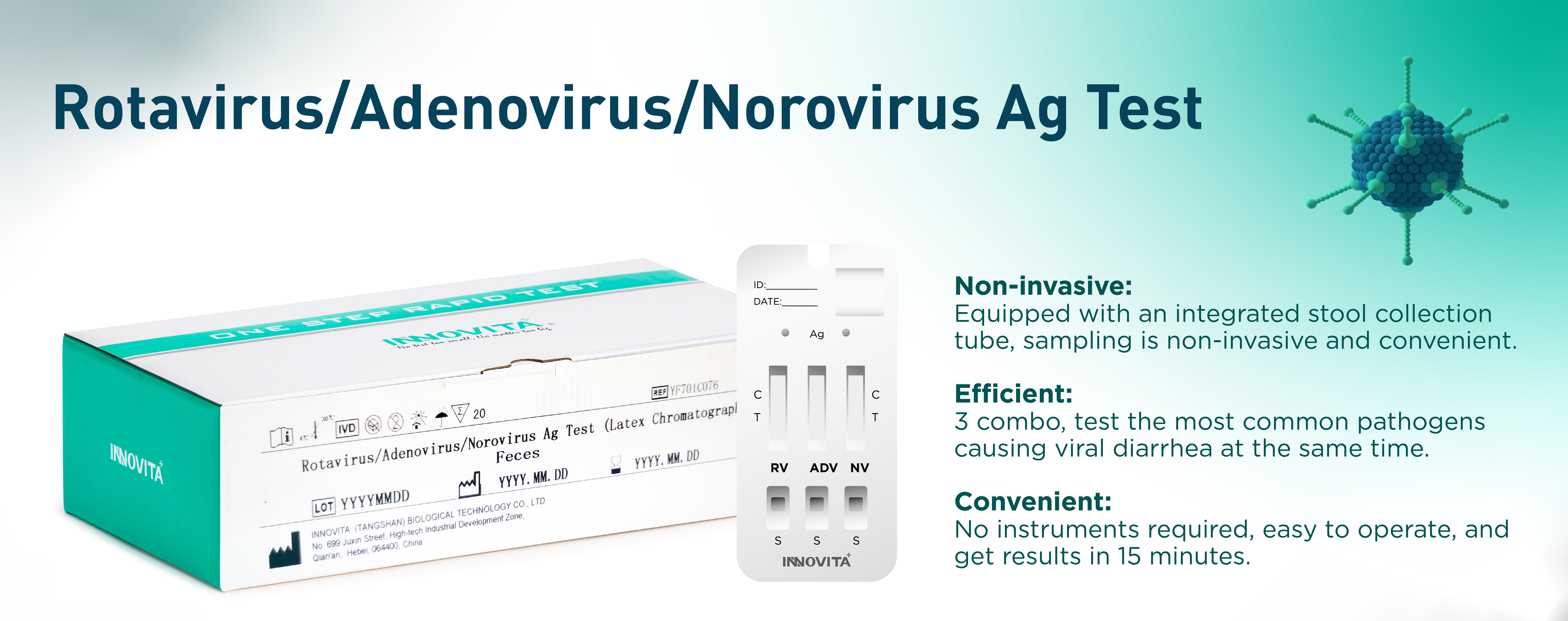 Rotavirus&Adenovirus&Norovirus Ag Test-01