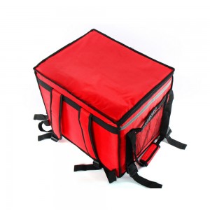 Custom 1680D backpack insulated pizza bags food delivery insulated backpack food delivery cooler insulated backpack