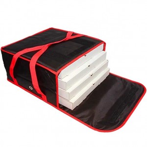 Custom Insulated Food Delivery Bag Pizza cooler bag