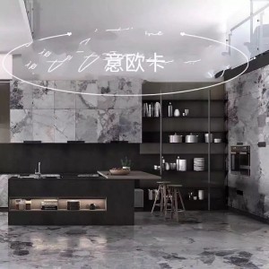 Kinesisk grå marmorflise til køkken og badeværelse